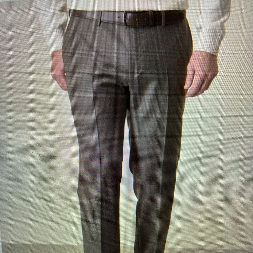 Pants. Angelico Super 140s. Made in Italy. 100% wool. EU sz 50 US sz 40. Blue